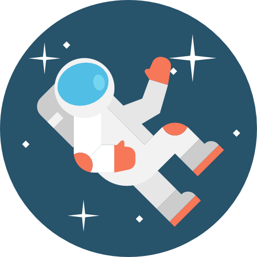 Astronaut falling